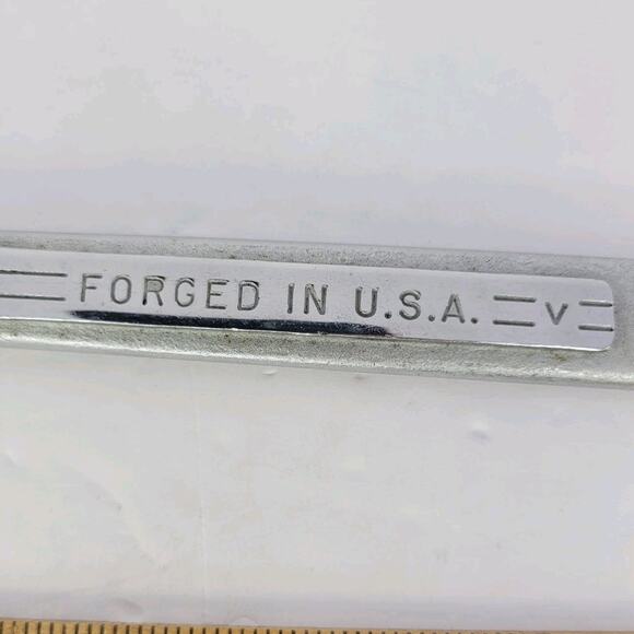 VTG. Craftsman Open End Wrench 25/32 & 13/16 V Series USA Forged - Picture 6 of 8